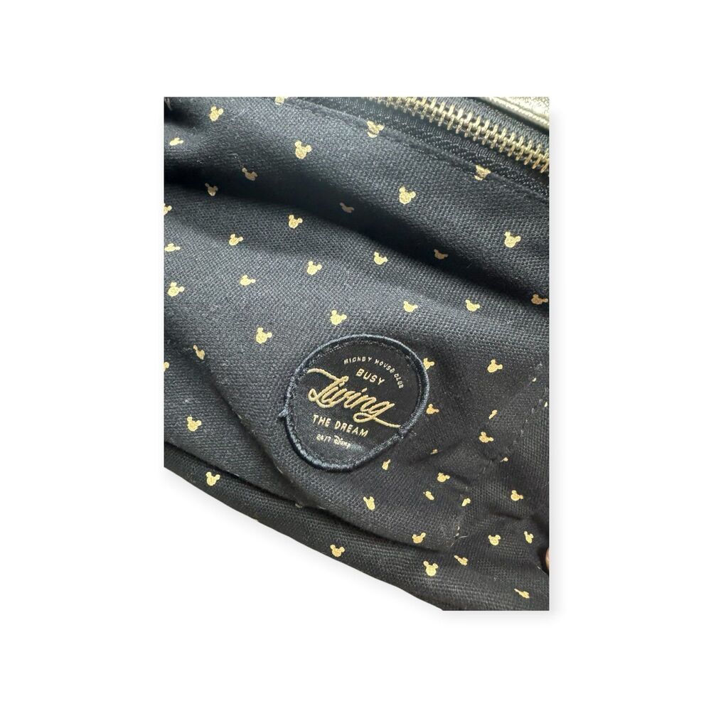 Typo Disney Mickey Mouse Print Backpack Living The Dream School Travel Bag - Picture 4 of 6